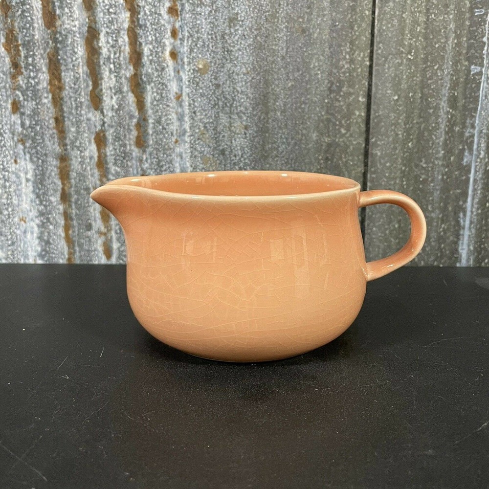 Vintage Nancy Calhoun Light Peach Japan Discontinued Gravy Bowl Dinnerware 80s